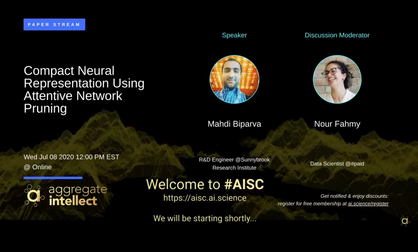 Presenting “Selective Network Pruning” at AISC